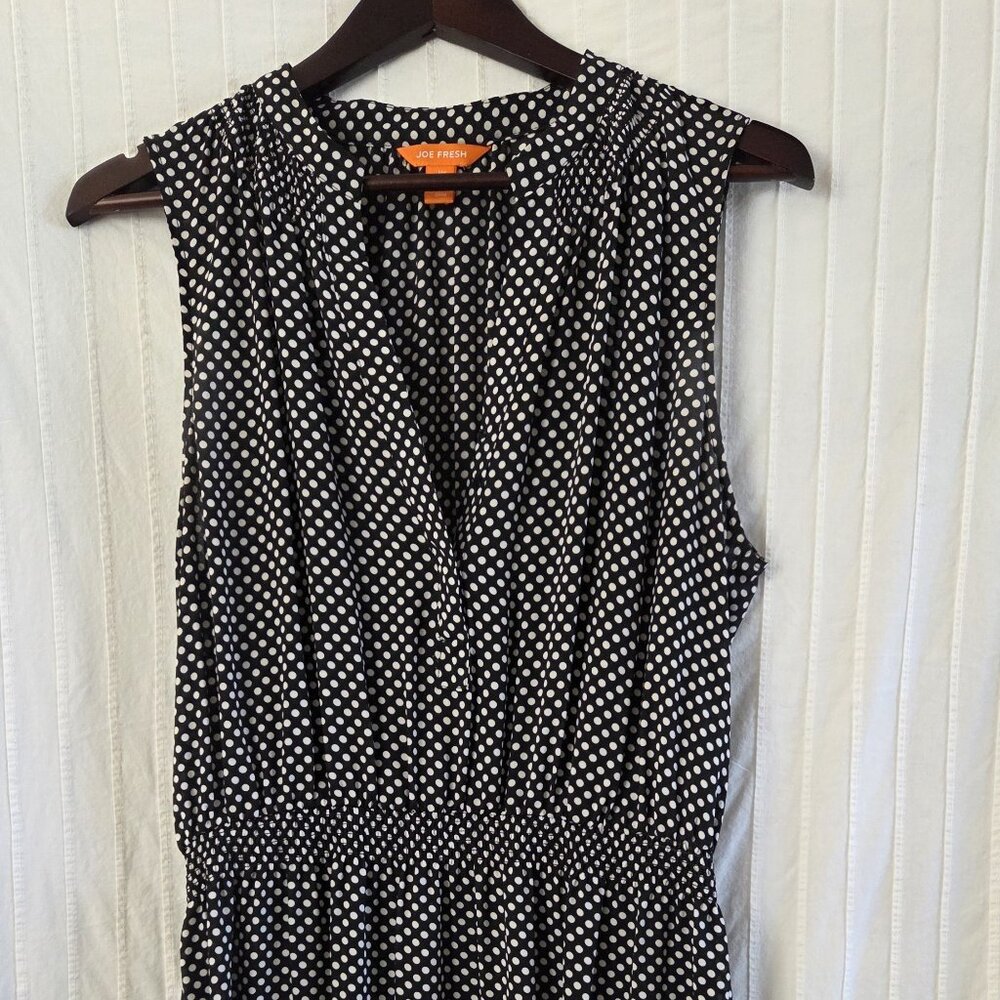 Black and White Polka Dot dress EUC